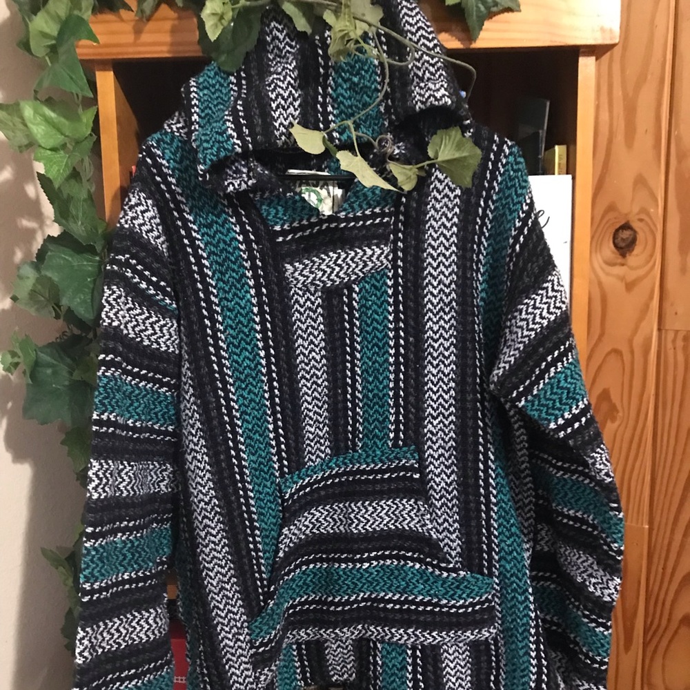 Baja Joe knit heavy hoodie size XL